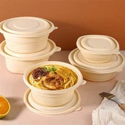 Ekologik toza biologik parchalanadigan makkajo'xori kraxmaliga asoslangan dumaloq idish